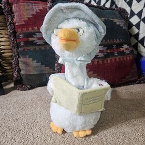 Cuddle Barn Animated Mother Goose plush toy.